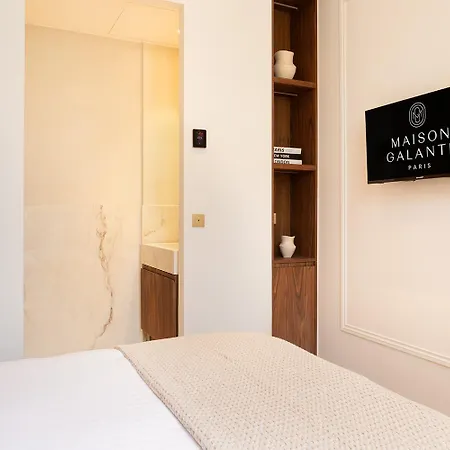 아파트 Maison Galante's With Services In La Madeleine - Opera *
