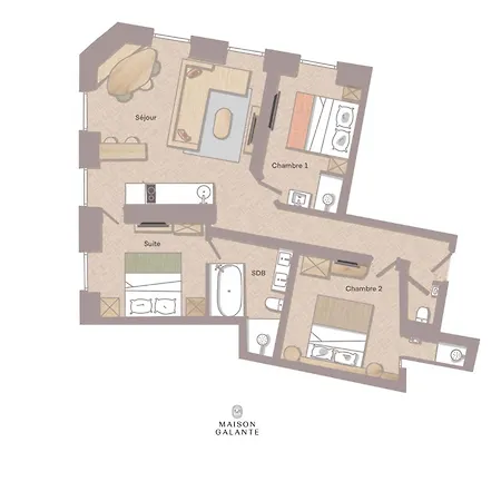 Maison Galante's With Services In La Madeleine - Opera Daire Paris